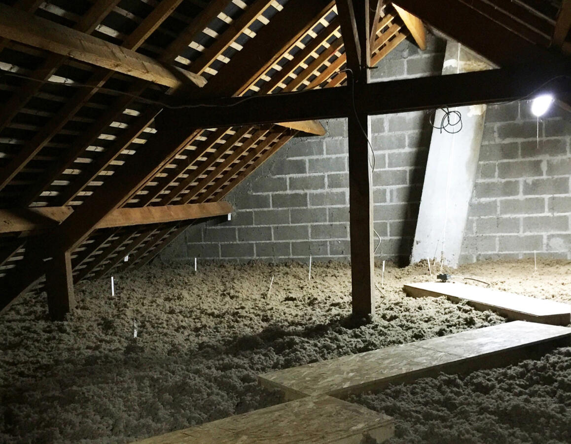 Chemin technique en OSB